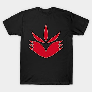 Red Keeper Mask Go Go Loser Ranger or Sentai Daishikkaku Anime Manga Boy Characters Sousei Akabane GGLR-2 T-Shirt